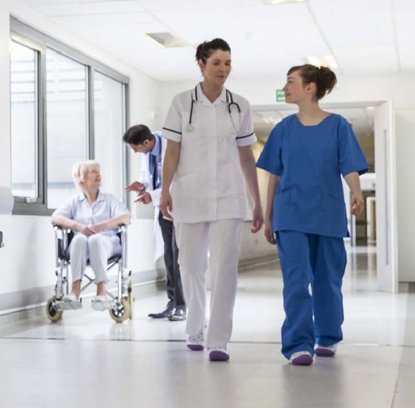 Healthcare team members